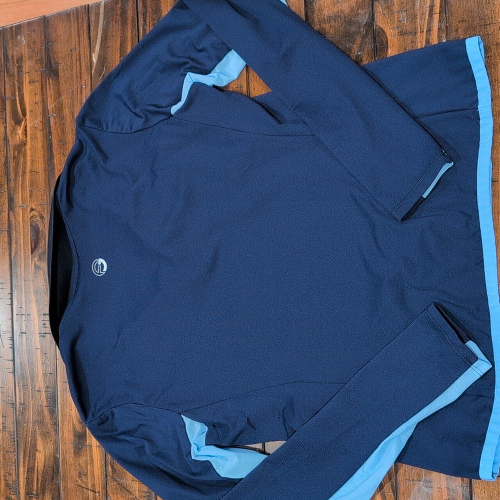 Foray Golf Mesh Inset Polo Long Sleeve - Picture 8 of 10